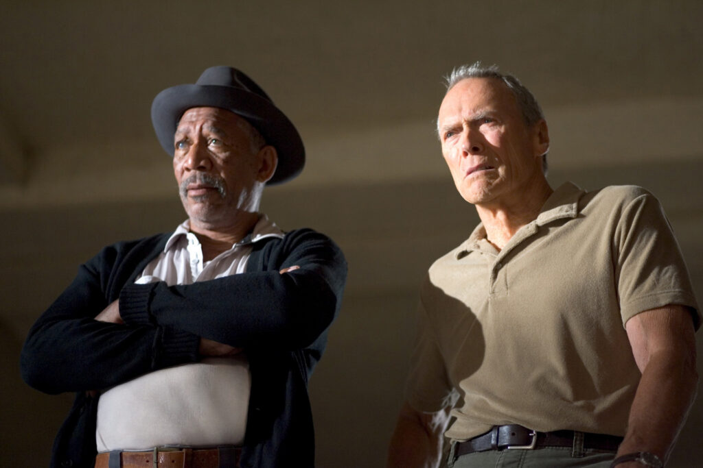Morgan Freeman e Clint Eastwood
